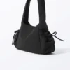 Rectangular Shoulder Bag – Black