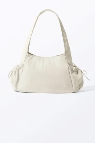 Rectangular Shoulder Bag – Light Dusty Mole