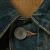 Regular Fit Denim Trucker Jacket – Carson Blue – Dark Blue