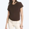 Regular Fit Mini T-Shirt – Brown