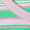 Regular Fit Mini T-Shirt – Pink/Green Stripe