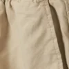 Regular Oxford Shorts – Beige