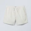 Regular Oxford Shorts – Dusty White