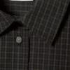Regular Poplin Shirt – Dark Black