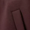 Relaxed Barrel Leg Scuba Sweatpants – Burgundy