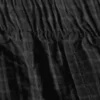 Relaxed Boxer Cotton Shorts – Checked Black
