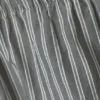 Relaxed Boxer Cotton Shorts – Dark Grey Stripe