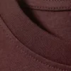 Relaxed Boxy Cotton T-Shirt – Burgundy