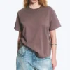 Relaxed Boxy Cotton T-Shirt – Grey