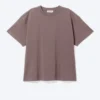 Relaxed Boxy Cotton T-Shirt – Grey
