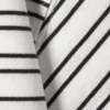 Relaxed Boxy Cotton T-Shirt – Striped White