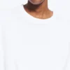 Relaxed Boxy Cotton T-Shirt – White