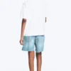 Relaxed Boxy Cotton T-Shirt – White