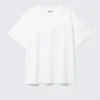 Relaxed Boxy Cotton T-Shirt – White