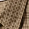 Relaxed Boxy Poplin Shirt – Beige Check