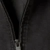 Relaxed Boxy Zip Jacket – Black