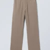 Relaxed Casual Trousers – Dusty Mole