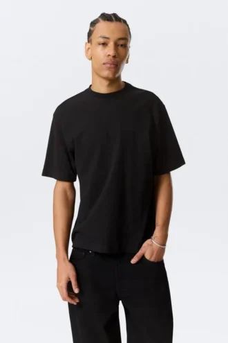 Relaxed Fit T-Shirt – Black