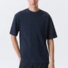 Relaxed Fit T-Shirt – Dark Navy Blue