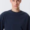 Relaxed Fit T-Shirt – Dark Navy Blue