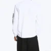 Relaxed Graphic Long-Sleeved T-Shirt – White – Synergy