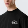 Relaxed Graphic Printed T-Shirt – Black – Team Building