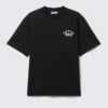 Relaxed Graphic Printed T-Shirt – Black – Team Building