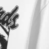 Relaxed Graphic Printed T-Shirt – White – Afterwards