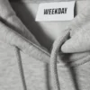 Relaxed Heavy Hoodie – Grey Melange