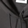 Relaxed Heavy Hoodie – off Black