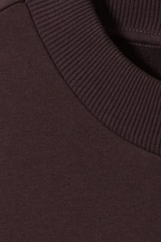 Relaxed Heavyweight Sweatshirt – Dark Purple