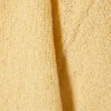 Relaxed Knitted Boat-Neck Sweater – Light Yellow