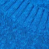 Relaxed Knitted Cotton Sweater – Bright Blue
