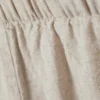 Relaxed Linen Blend Shorts – Ecru