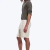 Relaxed Linen Drawstring Shorts – Ecru