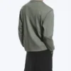 Relaxed Long-Sleeved T-Shirt – Dusty Khaki Green