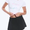 Relaxed Pleated Mini Suiting Shorts – Black