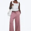 Relaxed Pyjama Trousers – Dusty Lilac