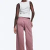 Relaxed Pyjama Trousers – Dusty Lilac