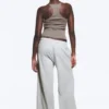 Relaxed Pyjama Trousers – Light Dusty Grey