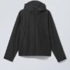 Relaxed Shell Jacket – Black