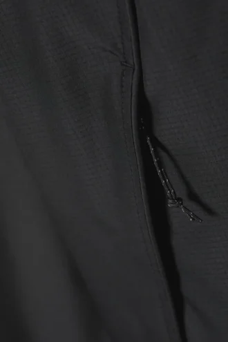 Relaxed Shell Jacket – Black