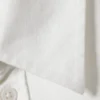 Relaxed Short-Sleeved Linen-Blend Shirt – Dusty White