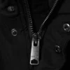 Relaxed Sporty Utility Jacket – Black