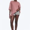 Relaxed T-Shirt – Medium Dusty Lilac