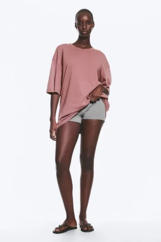 Relaxed T-Shirt – Medium Dusty Lilac