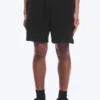 Relaxed Terry Shorts – Black