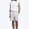 Relaxed Terry Shorts – Light Dust Grey