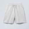 Relaxed Terry Shorts – Light Dust Grey