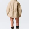 Relaxed Utility Jacket – Beige